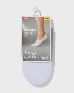 HEMA Sneakersokken 5 paar wit (wit)