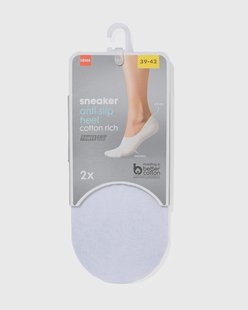 HEMA Sneakersokken - 2 paar wit (wit)