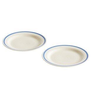 Hay Sombremesa Ontbijtbord&Oslash;18,5 Set Van 2 Blue