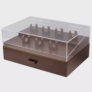 Holme & Hadfield Armory Pro Knife Display Case ARP-WT-794-1 Walnut, zakmessen display voor 30 stuks
