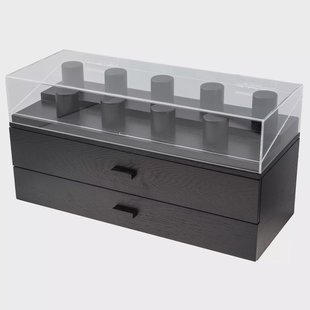 Holme & Hadfield Legacy Watch Display Case LGP-BK-985-1 Black, horloge display voor 17 stuks