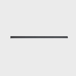 Teniona LED plafondlamp 132 cm zwart aluminium - Lucande - Woonkamer - Modern - Zonder afstand