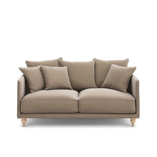 3-zits compacte fluwelen zetel, Lazare