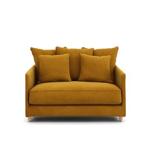 2-zits omvormbare zetel van fluweel, Lazare