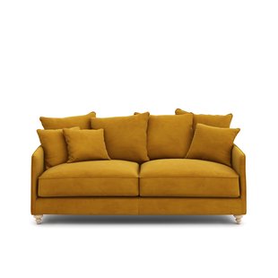 Omvormbare 3-zits fluwelen zetel, Lazare