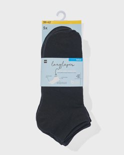 HEMA Dames enkelsokken - 5 paar zwart (zwart)