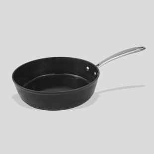 Hapjespan 24 cm - Sauteerpan - Zwart - PFAS-vrij - Inductie Geschikt  - Vaatwasser geschikt - Keramische Antiaanbaklaag