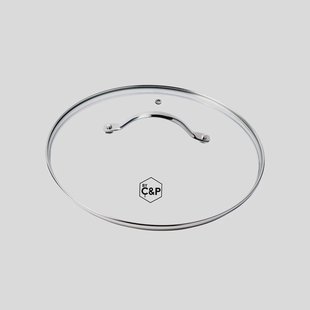Glazen Deksel 20 cm - Universeel