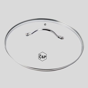 Glazen Deksel 30 cm - Universeel