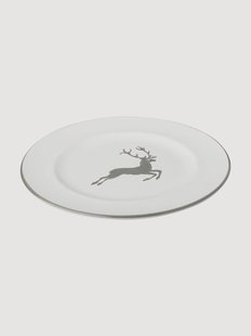 Handgemaakt dessertbord Gourmet Grey Deer