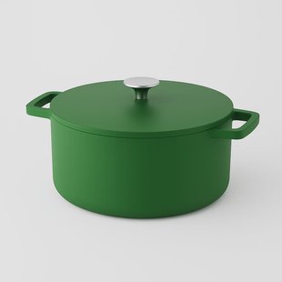 Go Green Gietijzeren Braadpan 24 cm - 4 liter