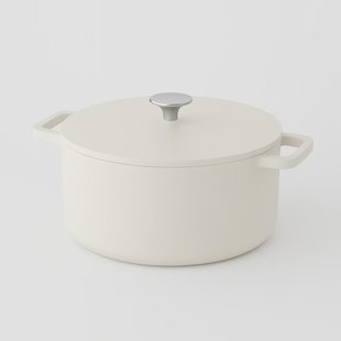 Go Ivory Gietijzeren Braadpan 24 cm - 4 liter