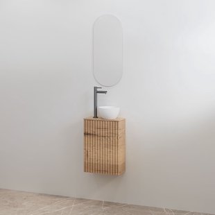 Toiletmeubelset Best-Design Mali Halifax Onderkast + Halifax Meubelblad