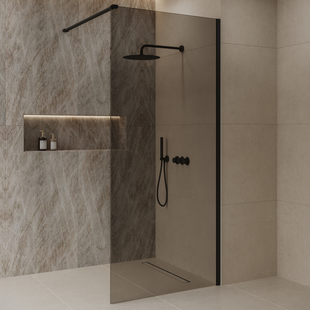 Inloopdouche Best-Design Dalis 80x200 cm Nero Mocha