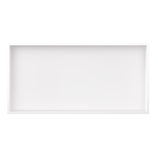 Inbouwnis Best-Design Lotus 61x30,5x7 cm Mat Wit