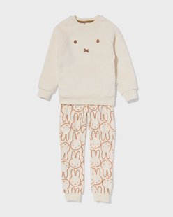 HEMA Nijntje kinderpyjama fleece gebroken wit (gebroken wit)