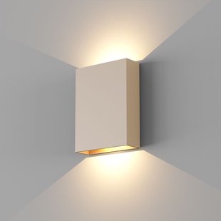 Wandlamp Artdelight Memphis 2 Lichts LED 2700K Dimbaar Champagne