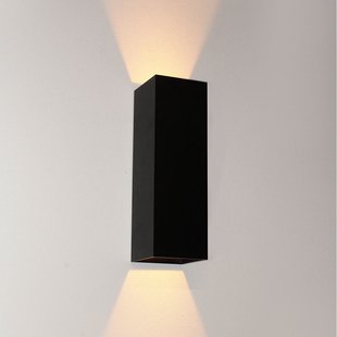 Wandlamp Artdelight Vegas 2 Lichts Large LED 2700K Dimbaar Zwart