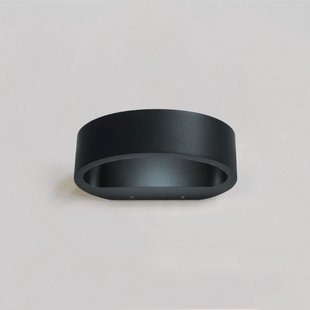 Wandlamp Artdelight Sharp 1 Lichts LED 2700K Dimbaar Antraciet