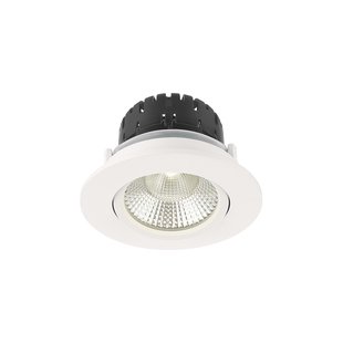 Inbouwspot Artdelight Austin 1 Lichts Rond LED 2700K Dimbaar Wit