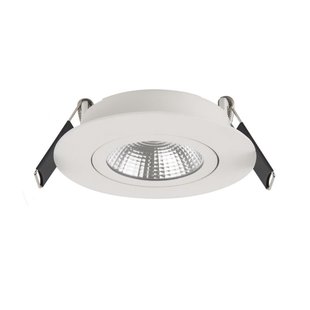 Inbouwspot Artdelight Dublin 1 Lichts Rond LED 2700K Dimbaar Wit