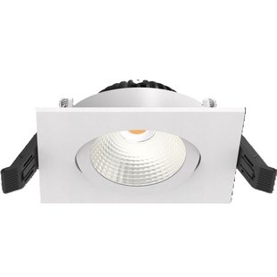 Inbouwspot Artdelight Dublin 1 Lichts Vierkant LED 2700K Dimbaar Wit