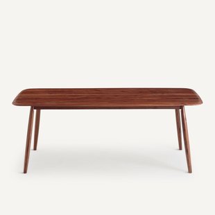 Tafel in massief notenhout Comoé