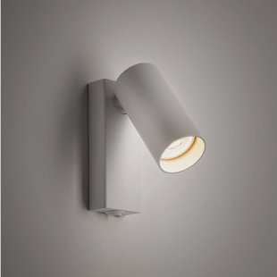 Nowodvorski Lighting Wandspot FOURTY, wit, hoogte 17 cm, metaal, GU10