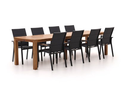 Bellagio Albinea/Oxford 300cm dining tuinset 9-delig stapelbaar - Laagste prijsgarantie!