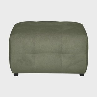 by fonQ Mush Hocker - Chenille - Groen