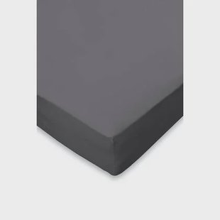 Dutch Dreams Hoeslaken Jersey Katoen - 25cm Hoek - 2x - antraciet