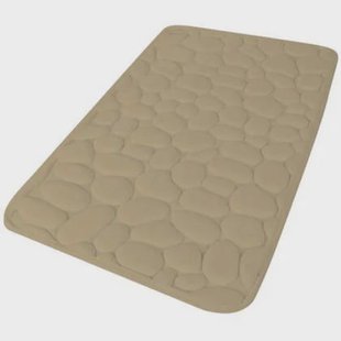 Urban Living Badkamerkleedje|badmat tapijt - beige - 50 x 80 cm