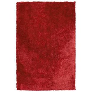 Beliani - EVREN - Vloerkleed - Rood - 160 x 230 cm - Polyester