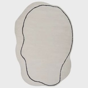 Beliani - DERA - Vloerkleed - Beige - 160 x 230 cm - Viscose