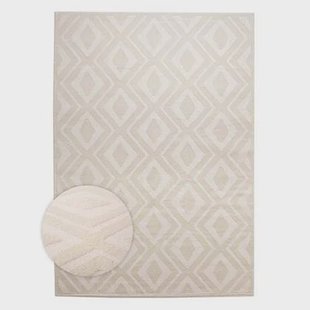 Nordic Weavers Scandinavisch vloerkleed - Contour Diamond crème -