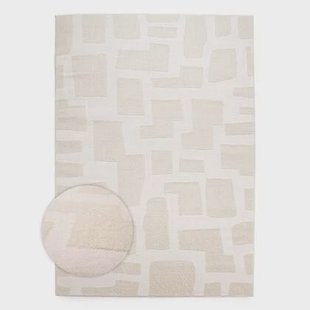 Nordic Weavers Scandinavisch vloerkleed - Contour Stone crème -