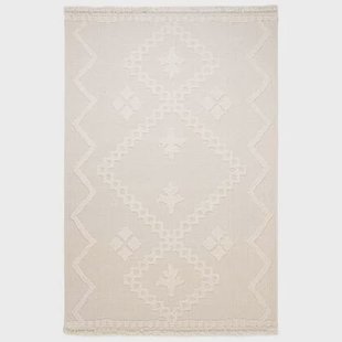 Nordic Weavers Japandi vloerkleed - Knit Fusion Wit - 120x170 cm