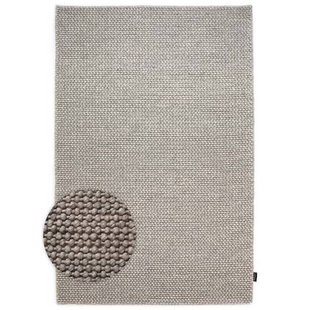 Nordic Weavers Wollen vloerkleed - Løkke lichtgrijs - 160x240 cm