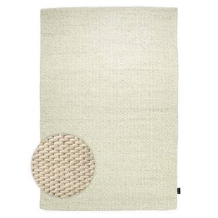 Nordic Weavers Wollen vloerkleed - Vridning mintgroen - 160x240 cm