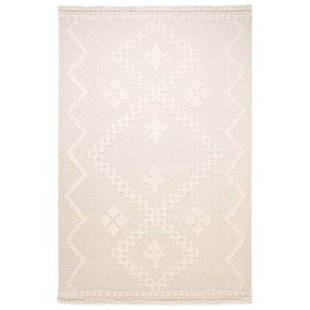 Nordic Weavers Japandi vloerkleed - Knit Fusion Wit - 240x340 cm