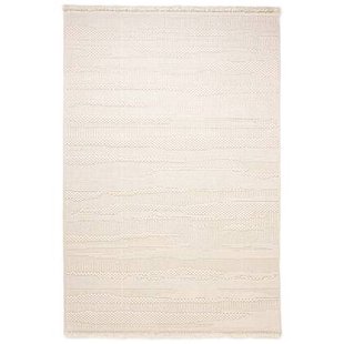 Nordic Weavers Japandi vloerkleed - Knit Tranquil wit - 120x170 cm