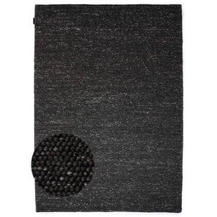 Nordic Weavers Wollen vloerkleed - Fjell zwart - 240x340 cm