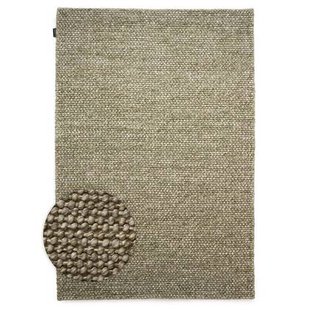 Nordic Weavers Wollen vloerkleed - Løkke olijfgroen - 240x340 cm