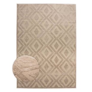 Nordic Weavers Scandinavisch vloerkleed - Contour Diamond beige -