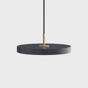 Umage Asteria Plus Mini hanglamp anthracite grey - met koordset - Ø31