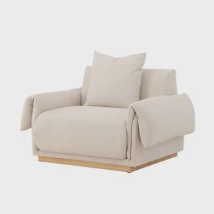 Nest living Rikki Gestoffeerde Fauteuil Beige
