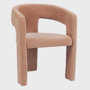 Bronx71 Scandinavische eetkamerstoel Bibi chenille terracotta