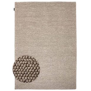 Nordic Weavers Wollen vloerkleed - Fjell zandkleur - 200x300 cm