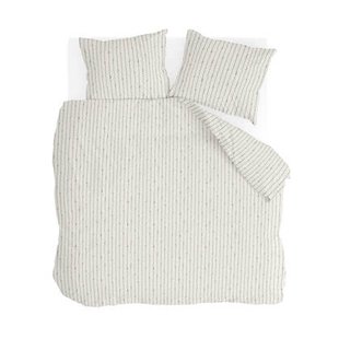 Walra - Dekbedovertrek Remade Scribble Symphony - 200x220 - Beige