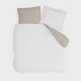 Walra - Dekbedovertrek Classy Tencel - 260x220 - Off White | Beige